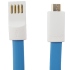 D1096510011 micro USB cable 磁性純銅傳輸線(藍)