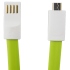 D1096510012 micro USB cable 磁性純銅傳輸線(綠)
