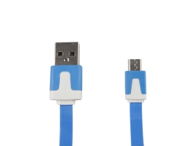 D1096510140 VIO A公對micro 5P USB連接線(藍)