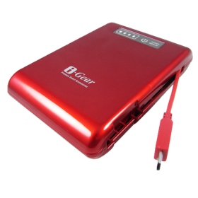 IMB10400-R i-Gear Handy 10400mAh 便利充 行動電源(烈焰紅)