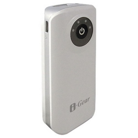 IMB6000-WH i-Gear 6000mAh LED行動電源(白)