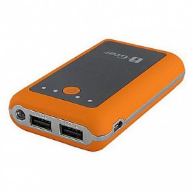 IMB9000-OR i-Gear 9000mAh 雙USB輸出LED大容量行動電源-陽光橘