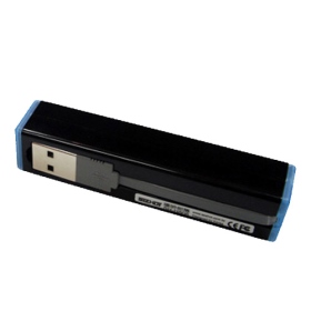 SH-H808-BK 嘻哈部落 Mini 4 Port USB 2.0 HUB集線器 - 黑