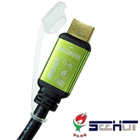 SH-HD1430 嘻哈部落 HDMI 1.4版(3M) 24K純金電鍍影音線