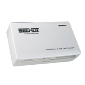 SH-C1606-WH ATM智慧晶片+56 IN 1 USB 2.0 SDHC多功能讀卡機(白)
