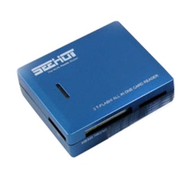 SH-C2206-BL 56 IN 1 USB 2.0 SDHC多功能讀卡機(藍)