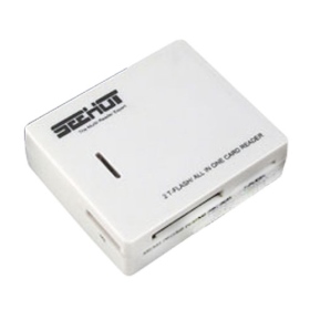 SH-C2206-WH 56 IN 1 USB 2.0 SDHC多功能讀卡機(白)