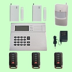 ATW-999A GSM遠程無線有線對碼式現場防盜報警器