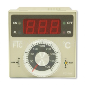 FC-701 旋鈕設定數字顯示