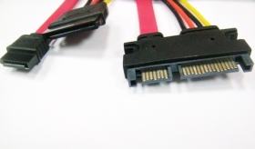 111026123 SATA 22P(板端) ／ SATA15P7P(線端) 18CM