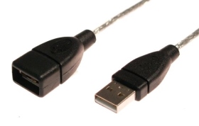 11103227 USB A公 ／ A母(全包式) 1.8米