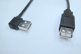 1110339432 USB A公 90度 ／ A母 20CM