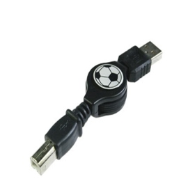 11103396 USB A公 ／ B公 伸縮線 80公分