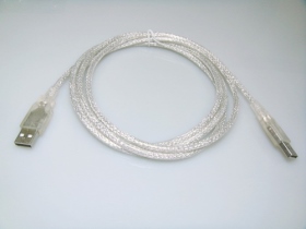 11103559 USB A公 ／ A公 透明線 1.8米