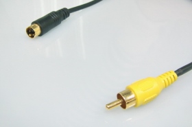 11103777 MINI DIN 4公 ／ 1RCA公 1.8米