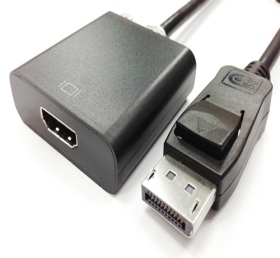 111065763 主動式 Displayport To HDMI 轉接線 10公分