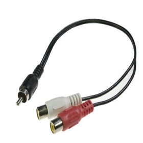 11109105 RCA 1公 ／ 2RCA 母