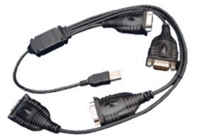 11207319 USB A公 ／ DB9公4 1.8米