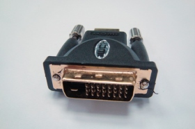 113064000 HDMI 19公 ／ DVI 24公 轉接頭