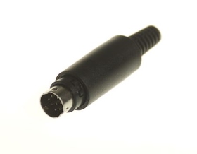 11900054 MINI DIN 8P公 附尾