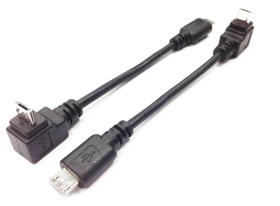 2A-A2P00-001-R Micro USB BM 180度90度 線長6公分