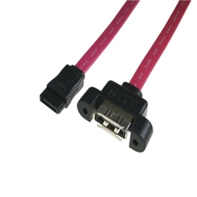 ADD0016 SATA 7P U型鐵殼 ／ ESATA 7P 16CM
