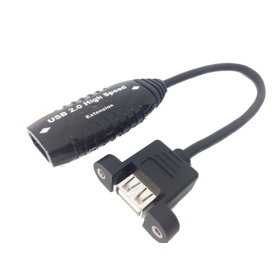 GX-BK050404FF-015M USB A母(U型頭) ／ A母 訊號加強器 15公分