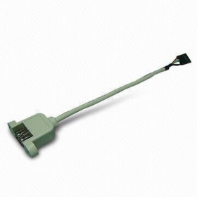 EW-96003-1 USB A母(U型頭) 杜邦2.54 5P 15公分