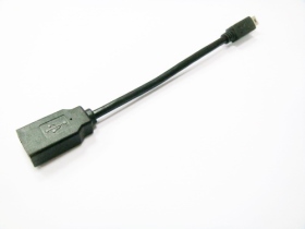 SEQ-001 USB A母(全包式) ／ MINI 5P A公 15公分