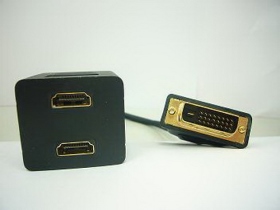 VDI00026 DVI 241公 ／ HDMI 19母2 30公分