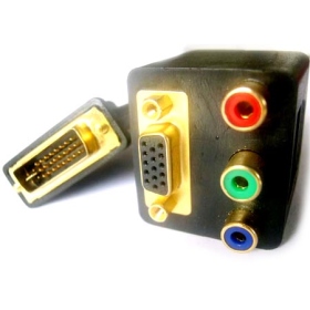 VDI00029 DVI 245母 ／ 3排 15母3RCA母 色差線 30公分