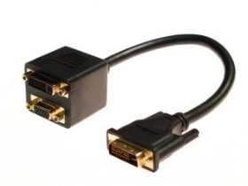 VDI00033 DVI 245公 ／ DVI 245母  3排15母 30公分