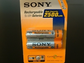 BTN3SO2500 鎳氫可充電電池3號 SONY 2500MAH