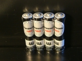 BTNB4 PANASONIC乾電池4號黑色