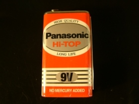 BTNR9 PANASONIC乾電池9V紅色