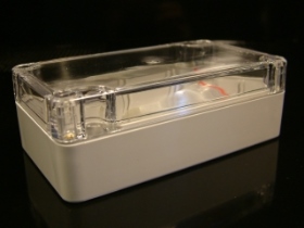 CASG203C G203C 透明上蓋塑膠盒