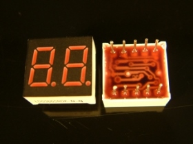 DDA362 0.36雙8七段顯示器共陽黑面紅膠