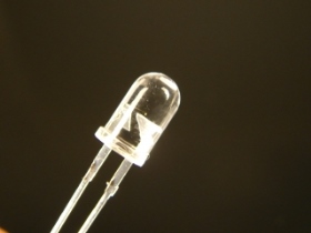 DIP5W LED 5MM 紅外線接收 白