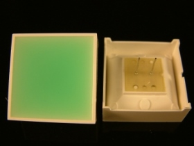 DL27X27WG 27x27MM LED綠色