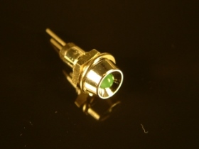 DL3GIU 3MM LED(綠鐵殼凹)