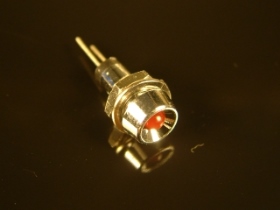 DL3RIU 3MM LED(紅鐵殼凹)