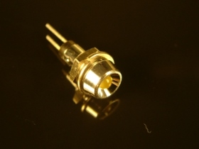 DL3YIU 3MM LED(黃鐵殼凹)