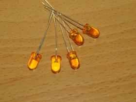 DL5O2 LED 5MM LED 橙色高亮度