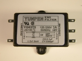 F03T5 電源濾波器 EMI FILTER YG03T5