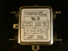 F20T1 電源濾波器 EMI FILTER YC20T1