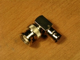 FBBNCPBNCS BNC公-BNC母轉接頭90度