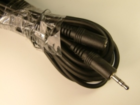 FBJR93072 3.5立體耳機插頭對3.5立體耳機母插頭線 10尺