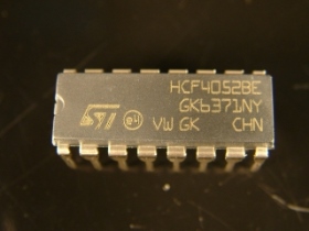 IC4052SGS HCF4052BE SGS