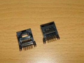 JK10P10CP 電話座10P10C PCB式