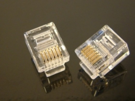 JK6P6C 電話接頭6P6C